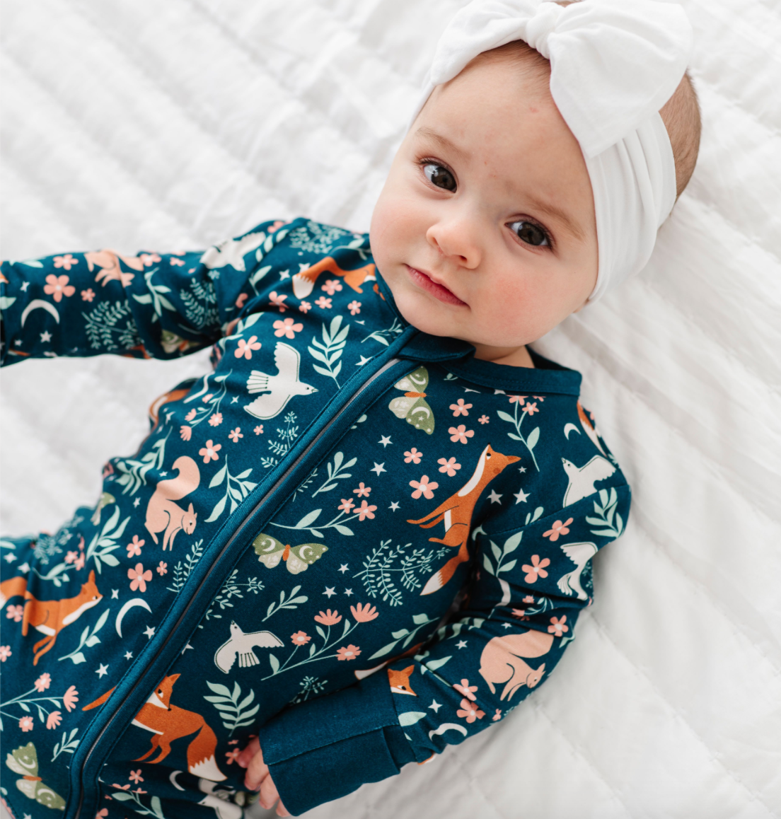 Woodland Girl Bamboo Convertible Pajamas