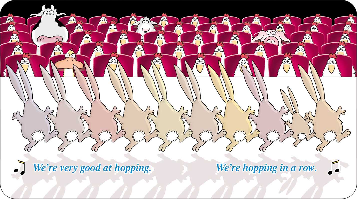 Bunny Rabbit Show! by Sandra Boynton Board Book