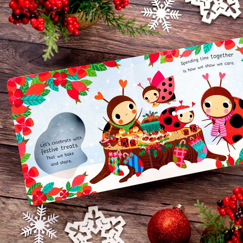 Merry Christmas, My Little Cuddle Bug Board Book