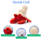 12" Hermit Crab Stuffed Animal
