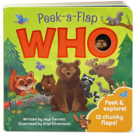Who! Peek a Flap Board Book