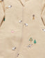 Organic Farm Friends Embroidered Fleece Footie