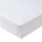 Solid Organic Fitted Crib Sheet - Cloud