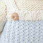 Benjamin the Lamb Knitted Animal: Little - 13"