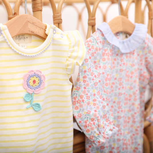 Flower Frill Romper