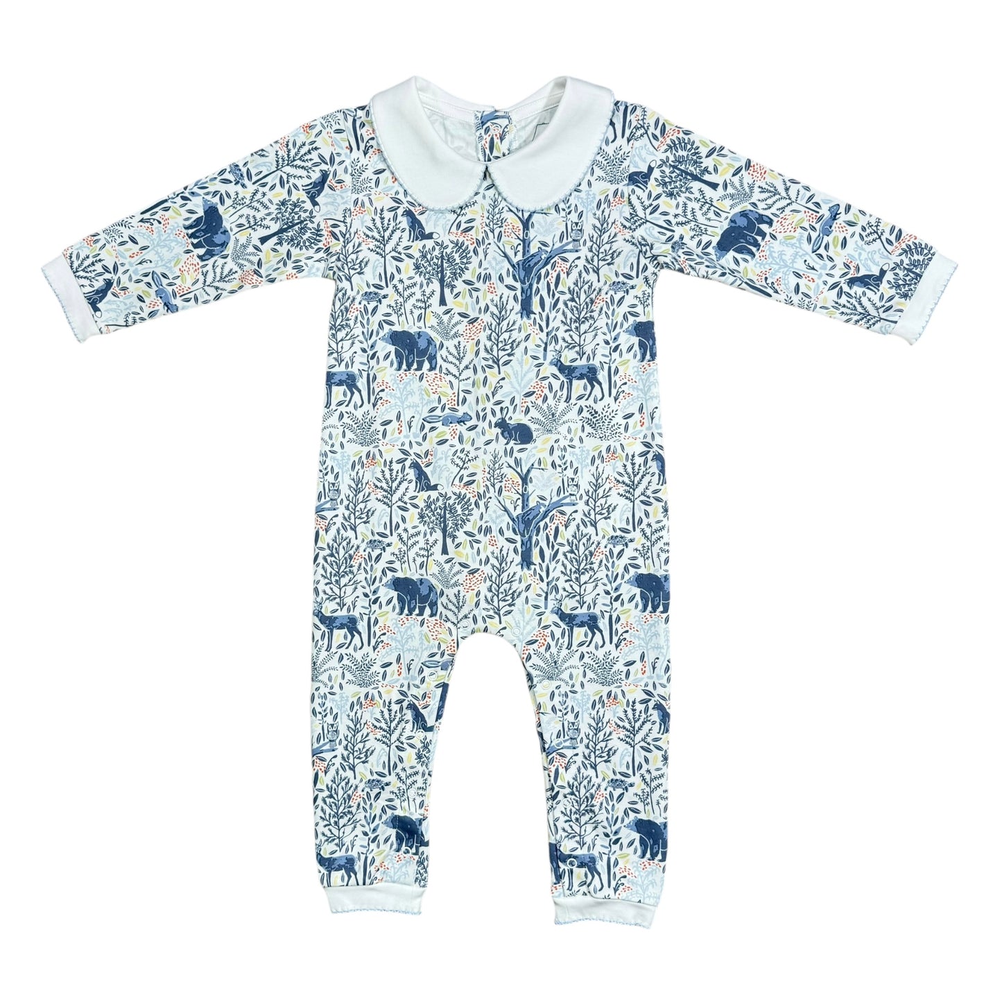 Woodland Animals Pima Playsuit