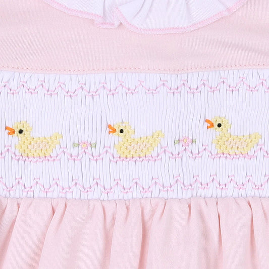 Just Ducky Classics Pink Smocked Dress w/ Bloomers