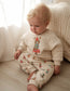 Organic Applique Gnome Quilted Sweatshirt/Pant Set