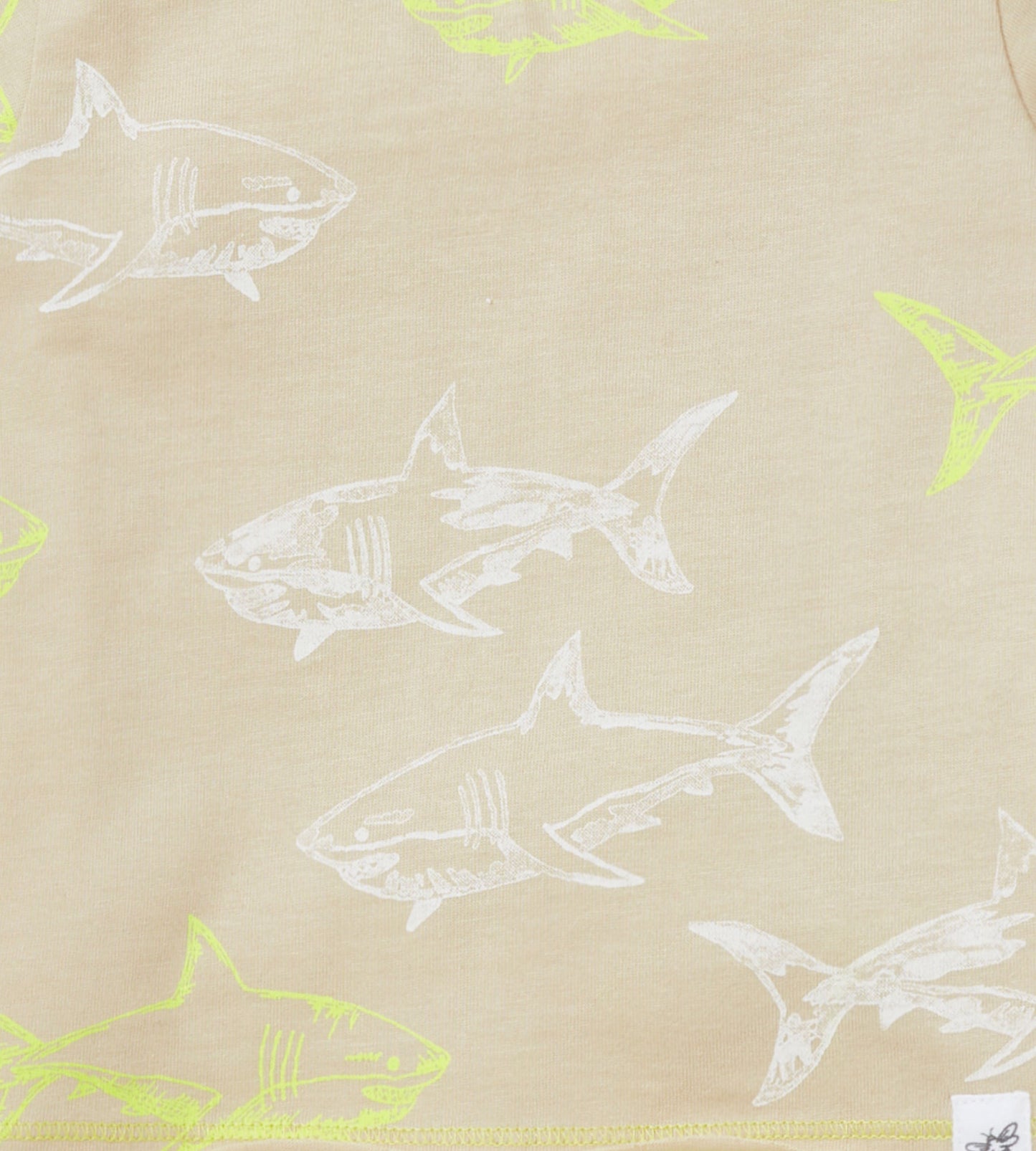 Great White Shark Organic Shirt & Short Set