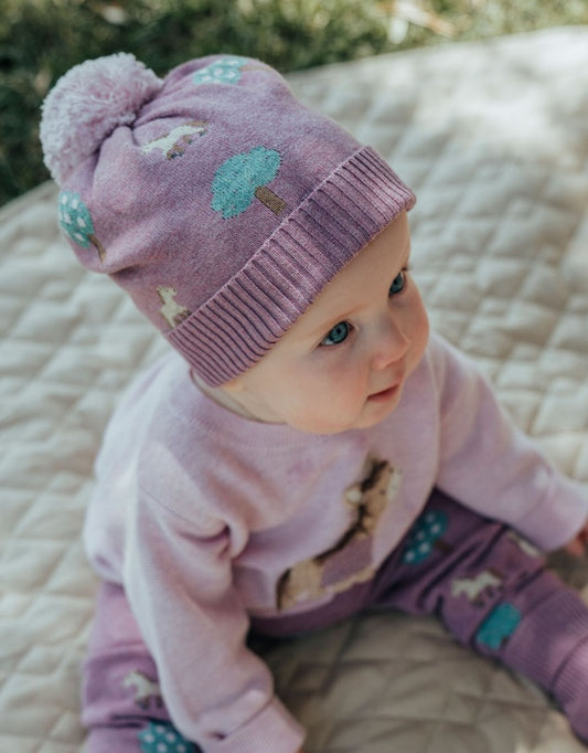 On the Farm Organic Beanie Hat