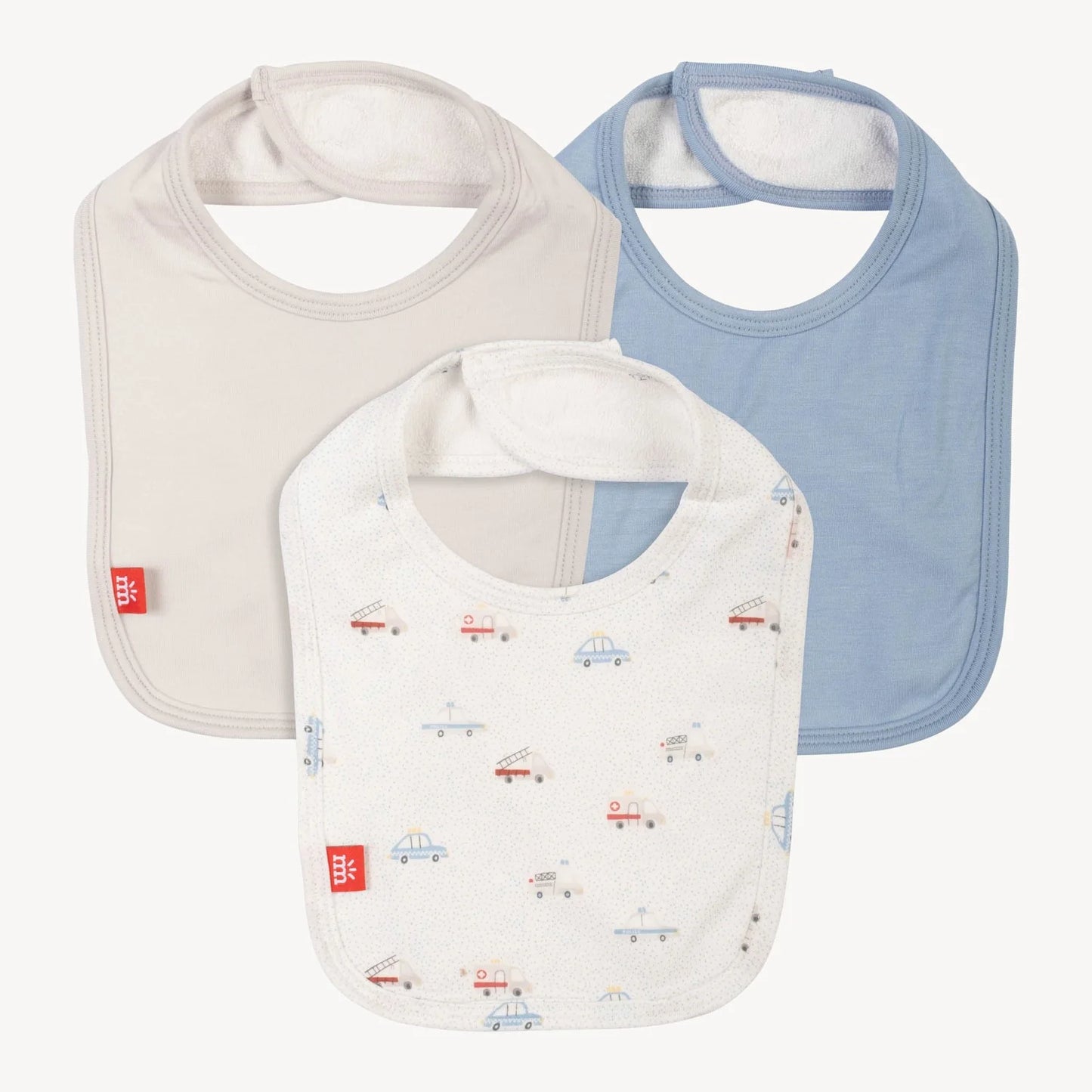 Hug Dispatcher Magnetic 3 Pack Bibs