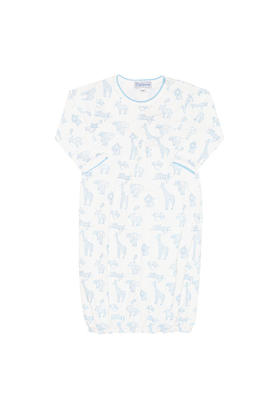 Blue Safari Pima Gown