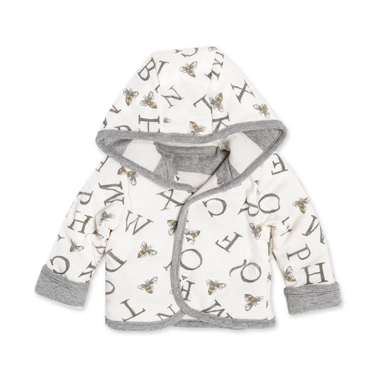 A-Bee-C Organic Reversible Jacket - Heather Grey