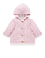 Organic Cable Knit Padded Jacket