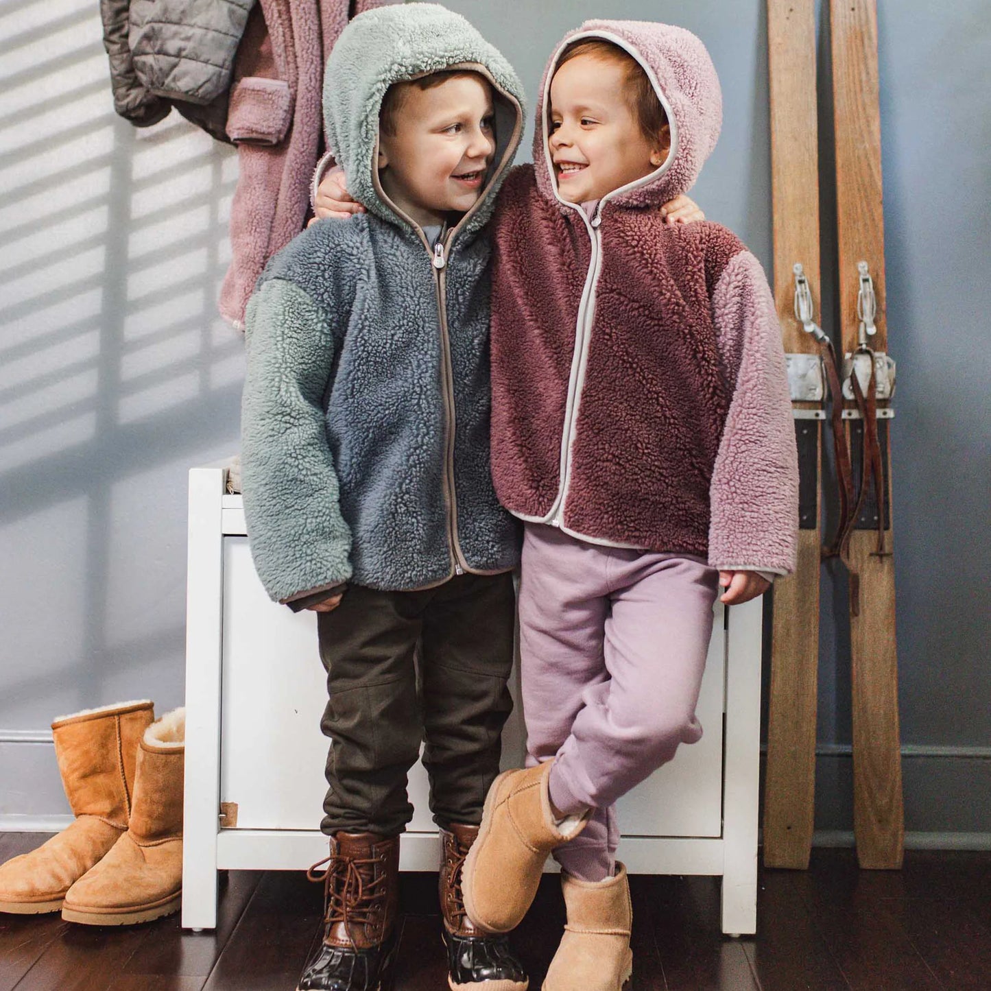 Sherpa Elderberry Zip Jacket