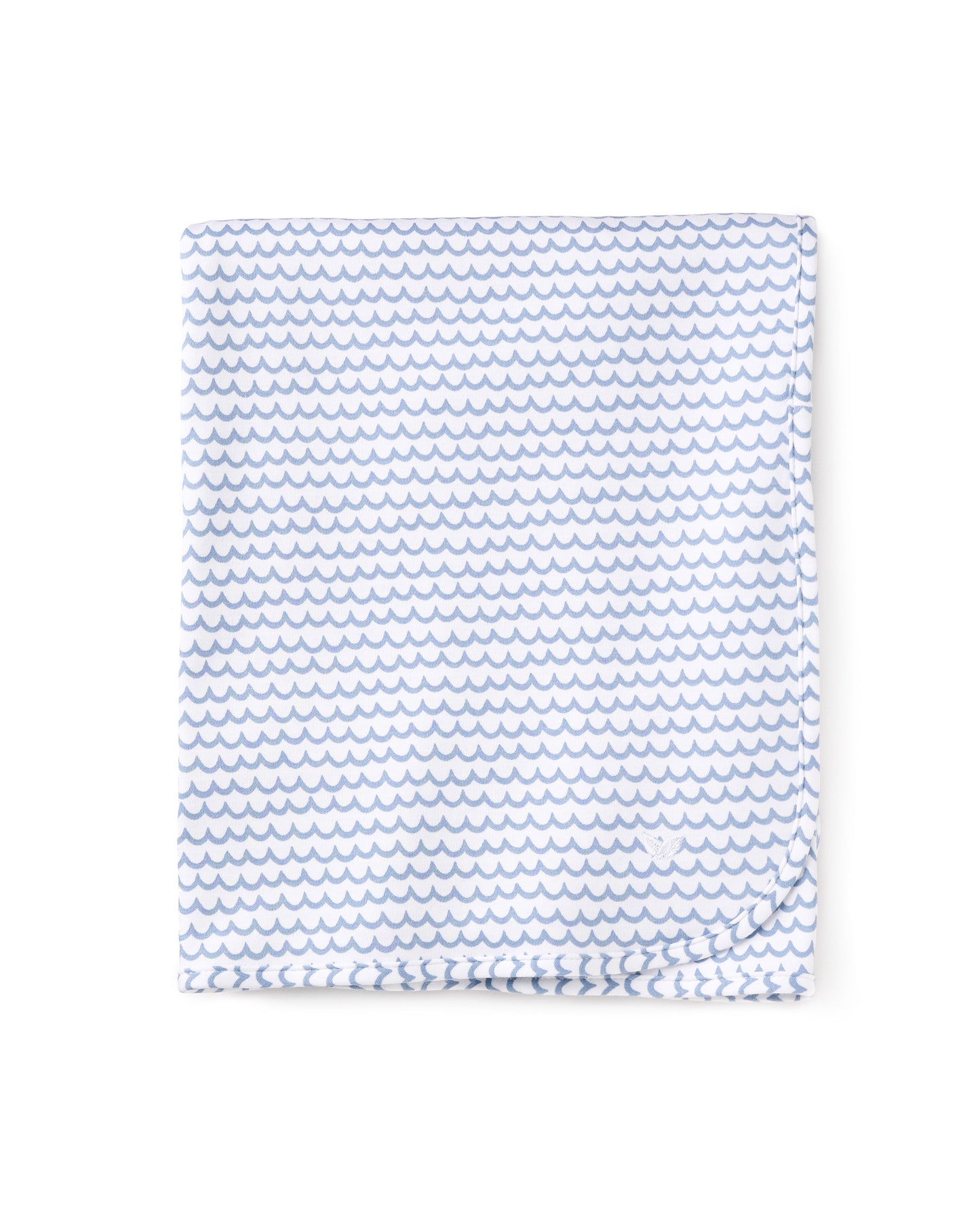 Pima Baby Blanket in La Mer