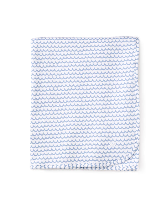 Pima Baby Blanket in La Mer
