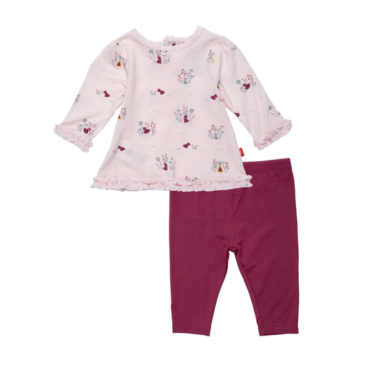 Li'l Red Magnetic Long Sleeve Shirt/Pant Set