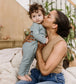 Raised Terry Bee Organic Jumpsuit