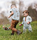 Window Plaid Organic Jumpsuit