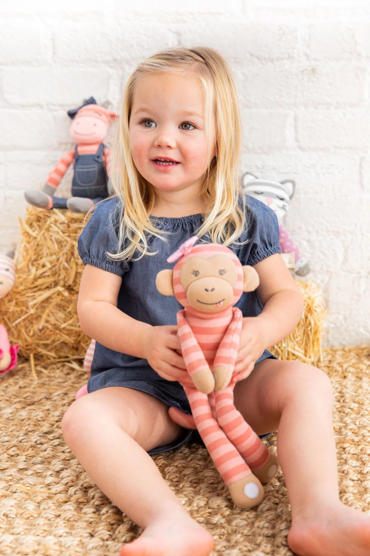 Organic Maggie the Monkey Plush