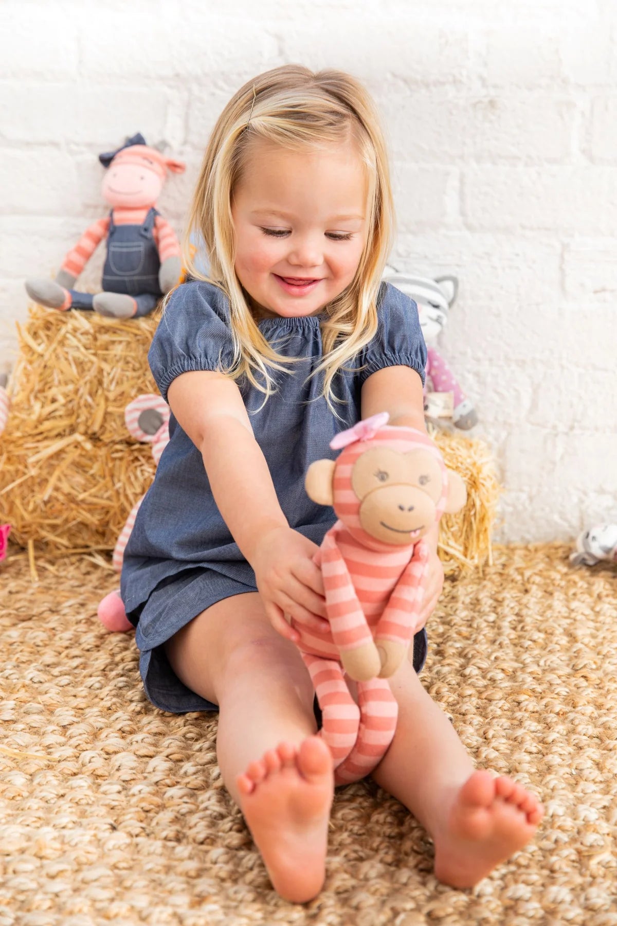 Organic Maggie the Monkey Plush