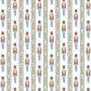 Preston Pima Romper - Nutcracker Stripe