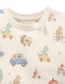 Organic Peak Hour Sweatshirt/Quilted Overall Set