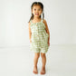 Organic Gingham Peplum Shirt & Shorts Set