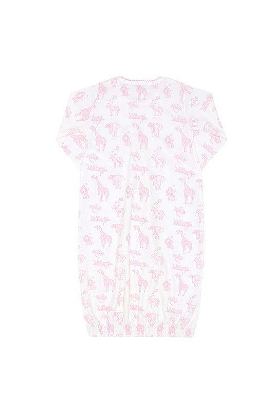 Pink Safari Pima Gown