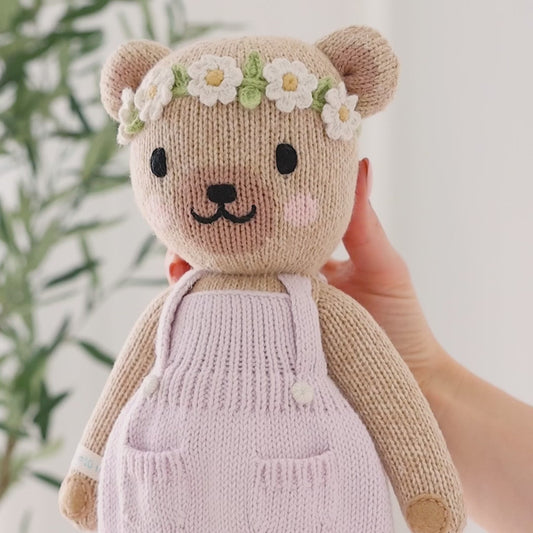 Olivia the Honey Bear Stuffed Animal: Little - 13"