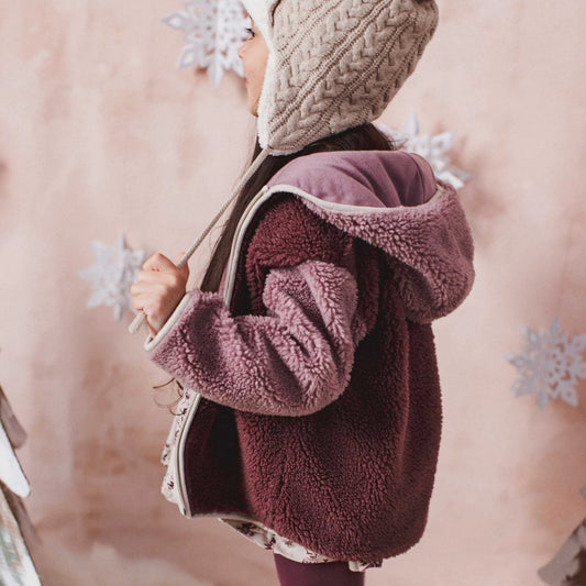 Sherpa Elderberry Zip Jacket