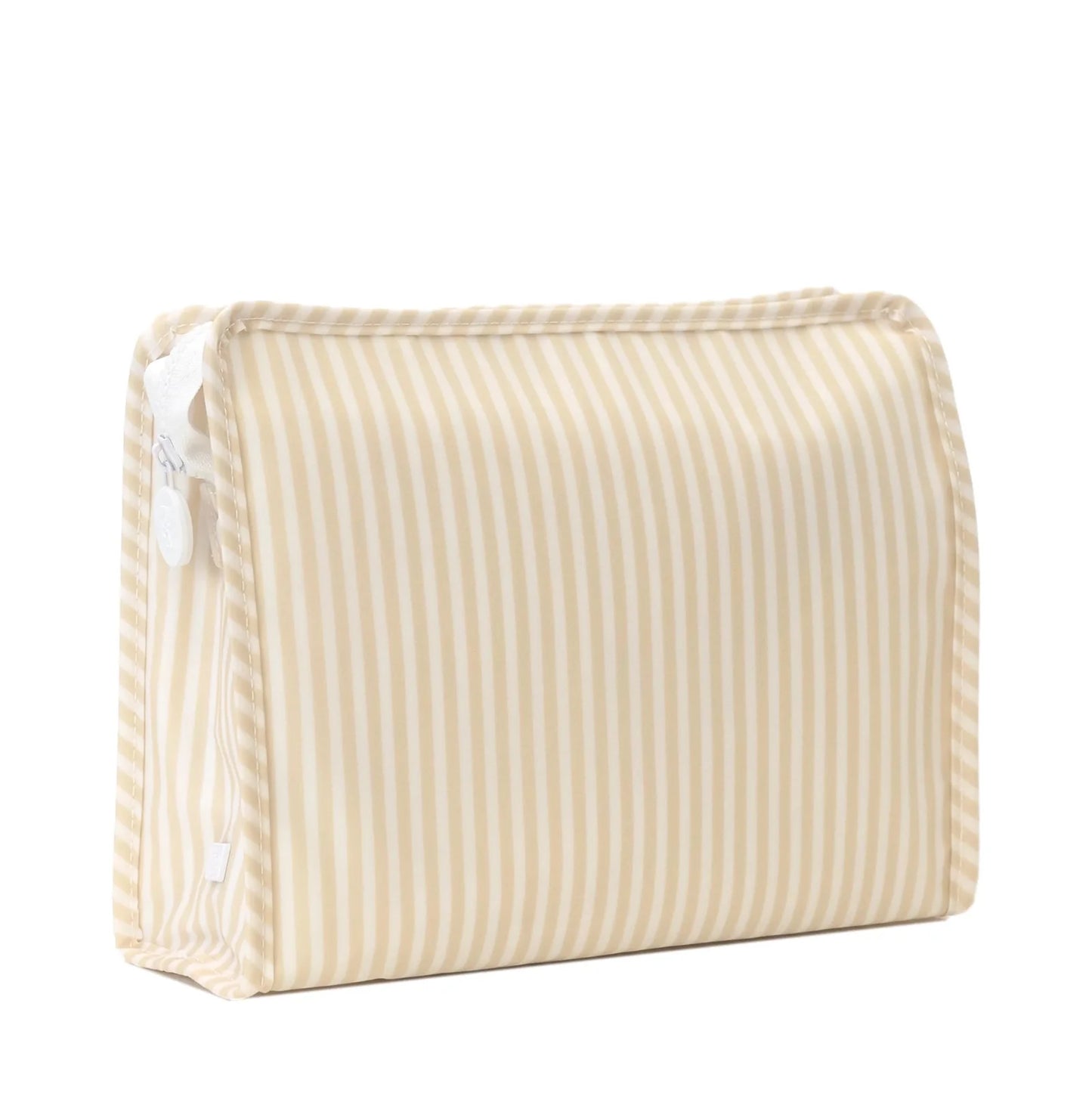 Pimlico Stripe Sand Roadie Large Zip Pouch