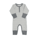 Heather Stripe Modal Romper