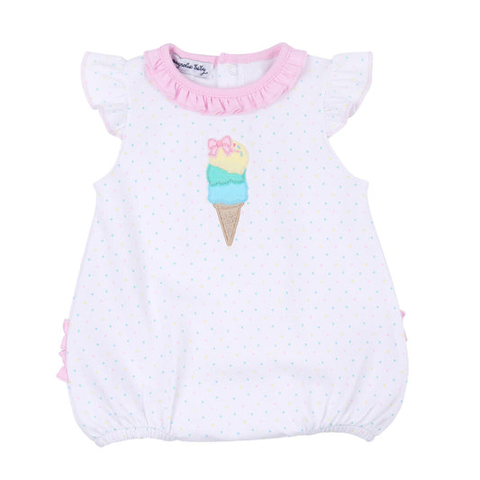 What's the Scoop! Ruffle Flutter Bubble