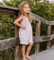 Seersucker Organic Girl Romper