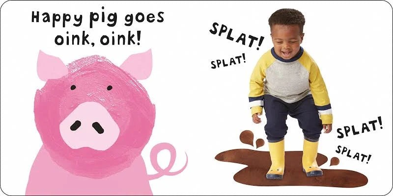 See Touch Feel Farm Board Book