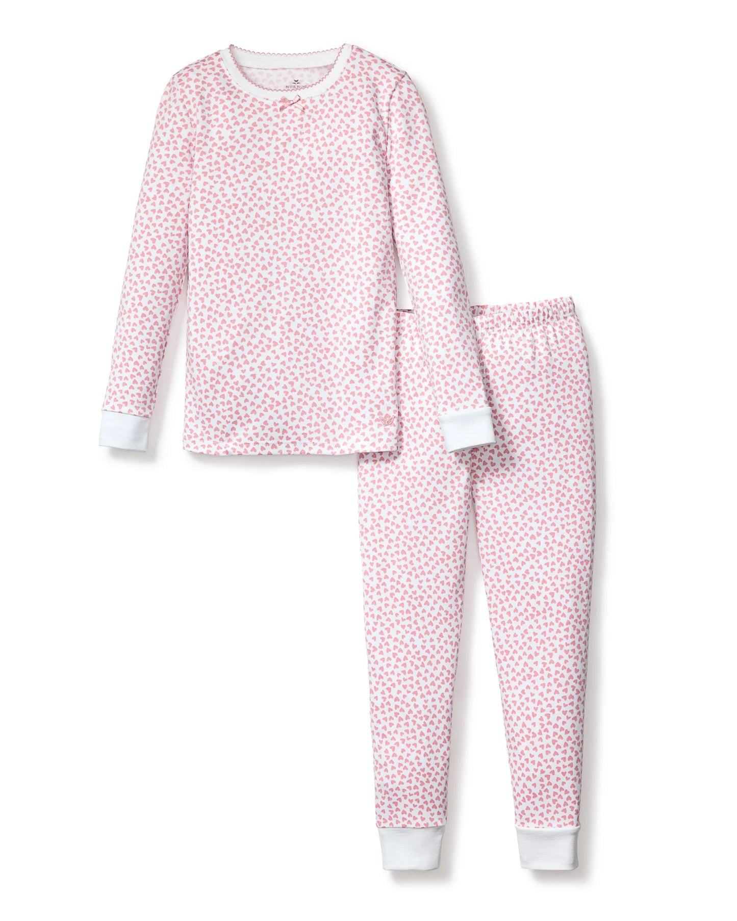 Pima Snug Fit Pajama Set in Sweethearts