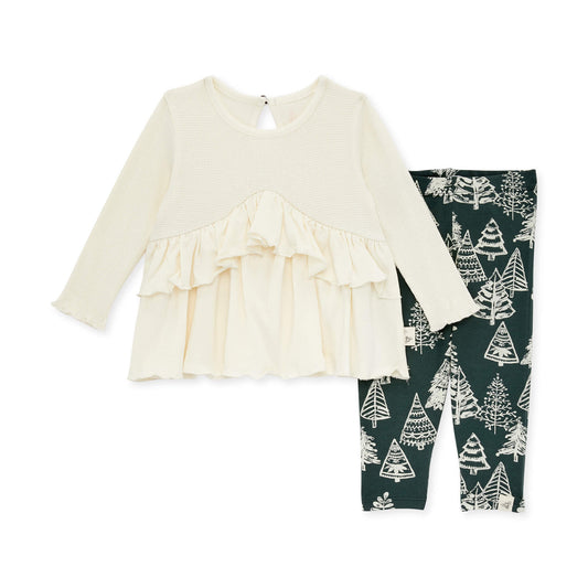 Merry Forest Organic Shirt & Legging Set