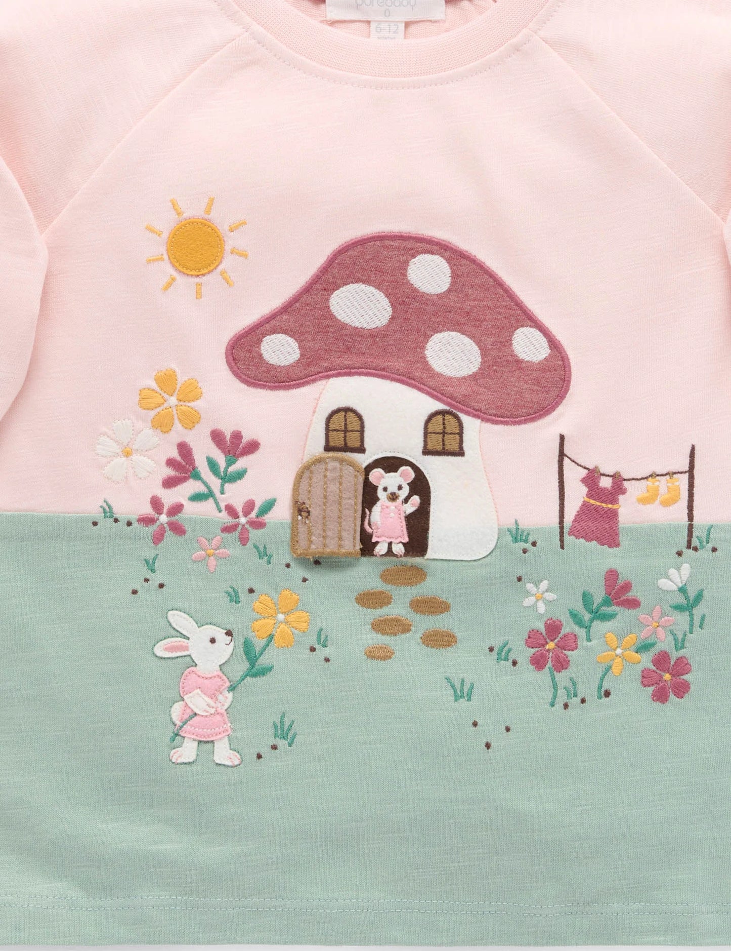 Organic Toadstool Shirt + Legging Set