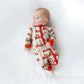 Christmas Train Bamboo Convertible Pajamas