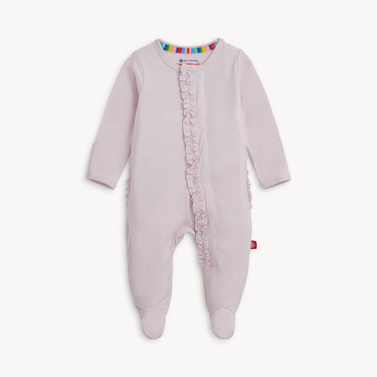 Grape Ice Magnetic Ruffle Footie