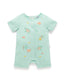 Organic Under The Sea Shortie Romper
