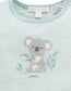 Organic Koala Shortie Romper