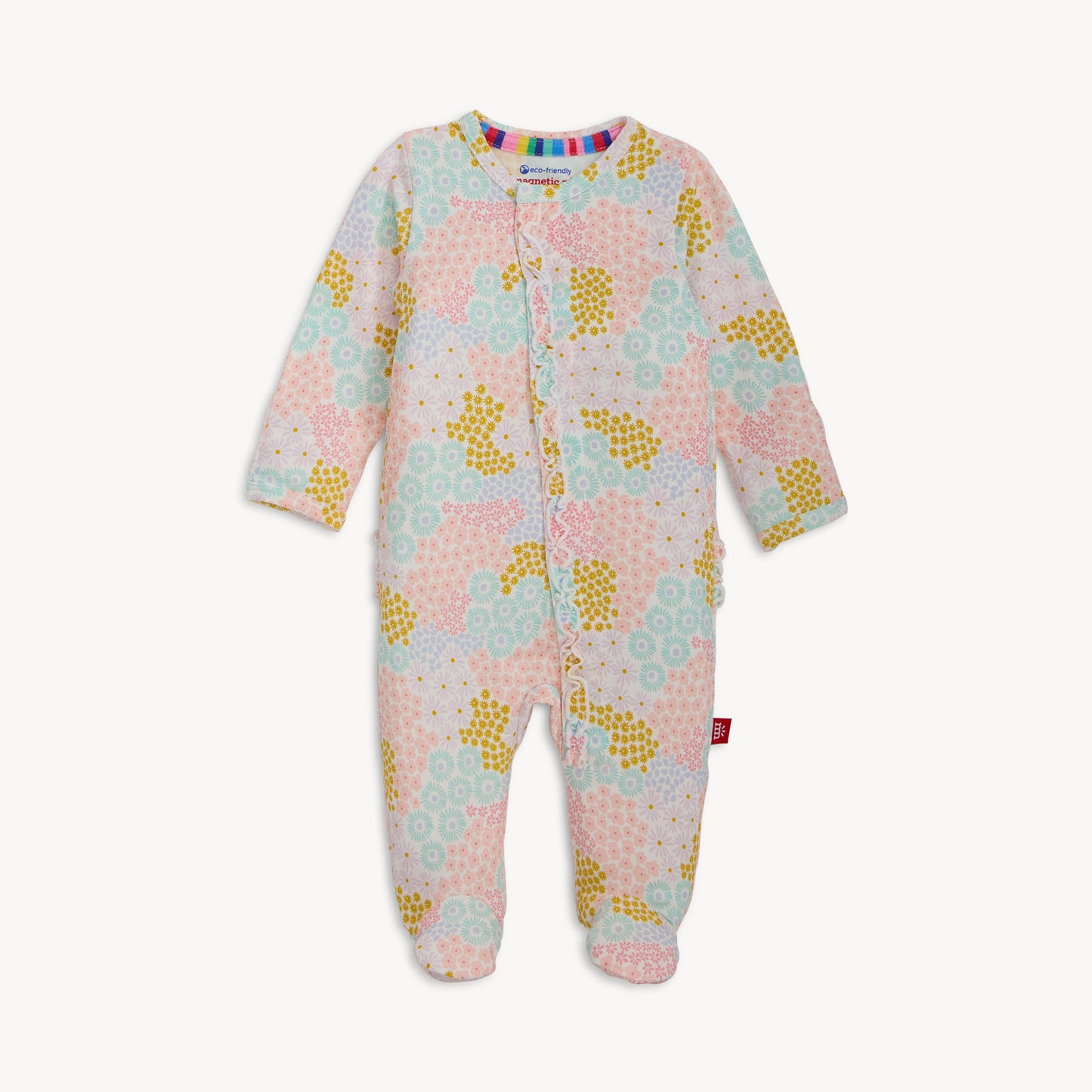 Harper Magnetic Ruffle Footie