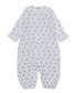 Gingham Rockers Blue Pima Convertible Gown