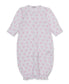 Gingham Rockers Pink Pima Convertible Gown