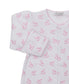Gingham Rockers Pink Pima Convertible Gown