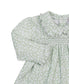 Autumn Meadows Smocked Pima Top + Footed Pants Set