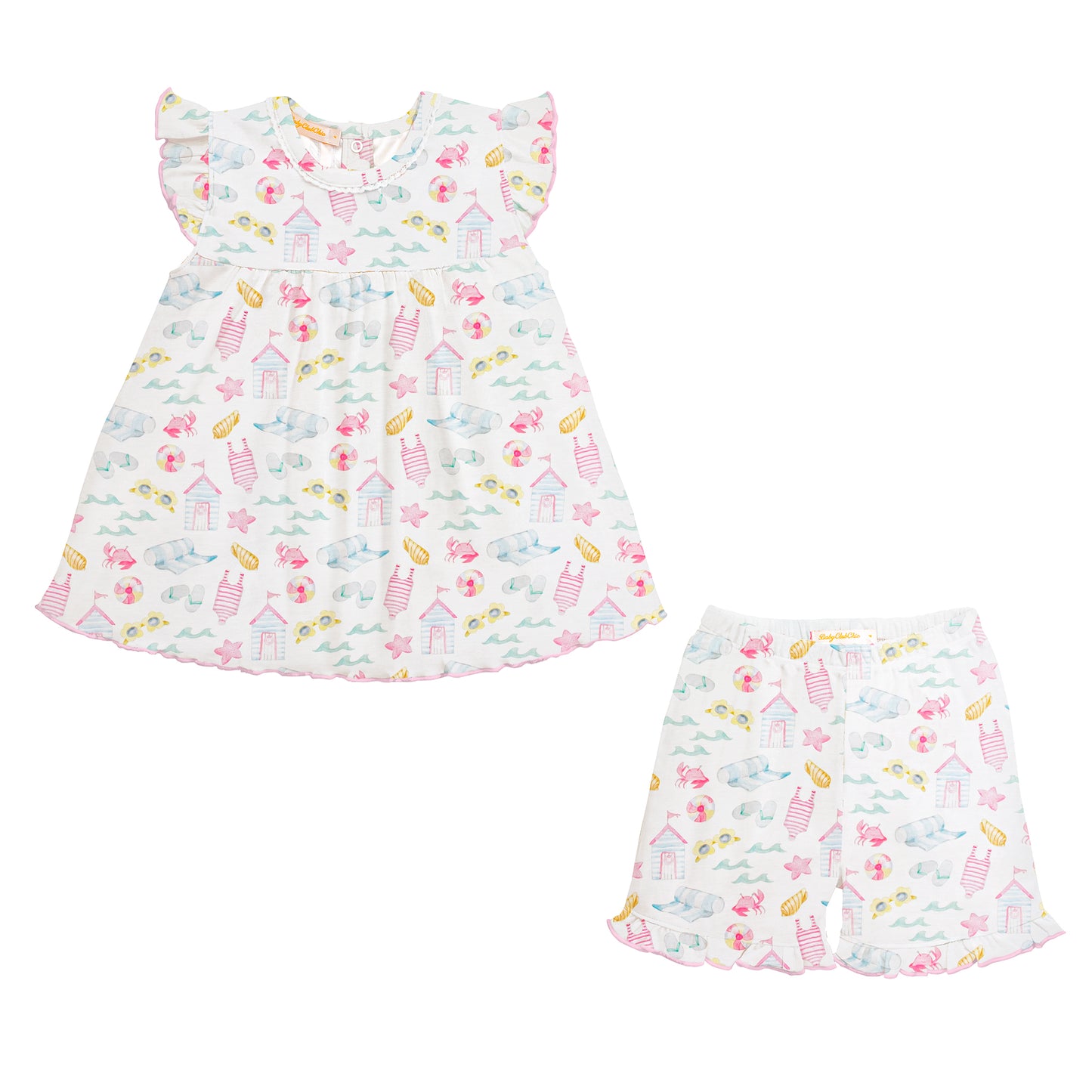 Summer Fun Pima Shirt/Shorts Set